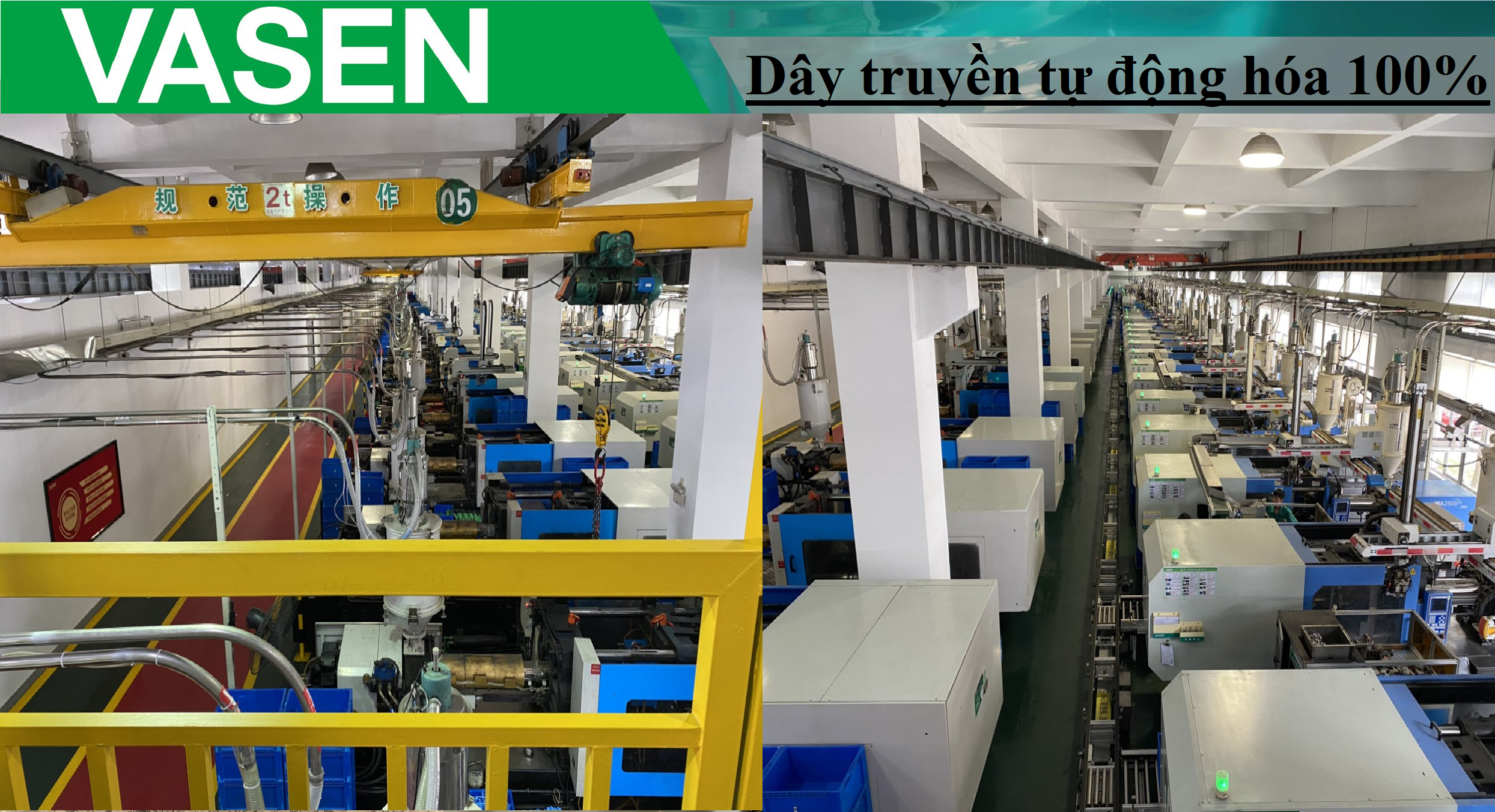 Dây truyền sản xuất của Vasen